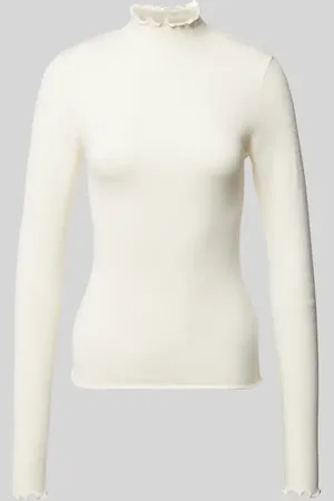 Review Sweter z dzianiny z golfem