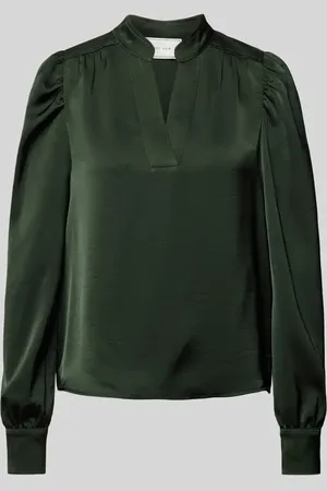 Neo Noir Bluzka o kroju regular fit z dekoltem w serek model ‘Rosslyn’
