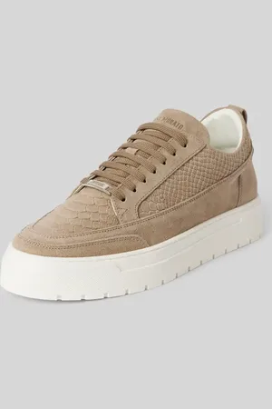 Antony Morato Sneakersy ze skóry z detalami z logo model ‘FLINT’