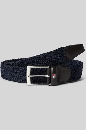 Tommy Hilfiger Pasek z fakturowanym wzorem model ‘NEW ADAN’