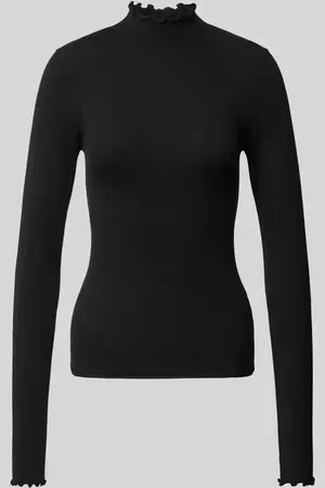 Review Sweter z dzianiny z golfem