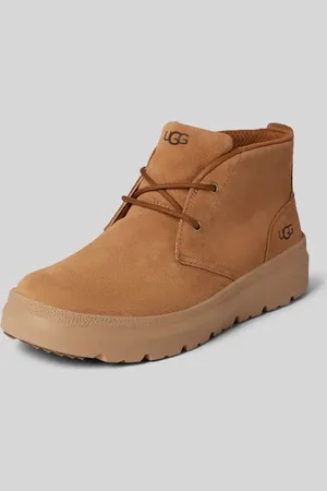 UGG Buty skórzane z nadrukiem z logo model ‘BURLEIGH’
