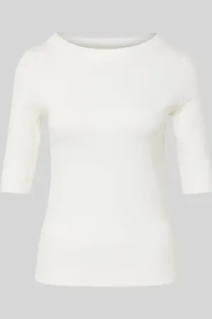 Marc Cain T-shirt z rękawem o dł. 3/4 model ‘REMIX’