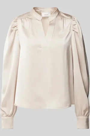 Neo Noir Bluzka o kroju regular fit z dekoltem w serek model ‘Rosslyn’