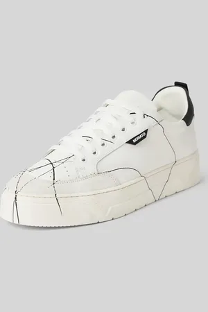 Antony Morato Sneakersy ze skóry z detalem z logo model ‘KLINE’