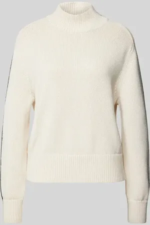 Opus Sweter z dzianiny z obniżonymi ramionami model ‘Parto’