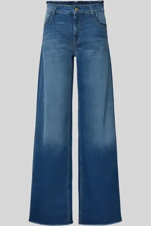 Cambio Jeansy o kroju baggy fit z 5 kieszeniami model ‘AIMEE’