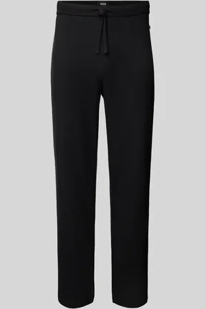 HUGO BOSS Spodnie dresowe z detalem z logo