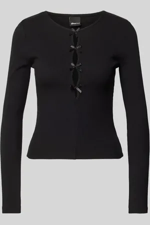Gina Tricot Bluzka z długim rękawem i wiązanymi detalami