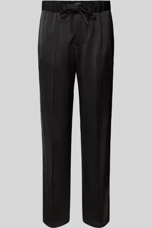 Scotch&Soda Spodnie materiałowe o kroju relaxed fit z naszywką z logo