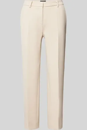 Cambio Spodnie materiałowe o kroju slim fit w kant model ‘KRYSTAL’