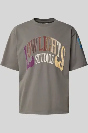Low Lights Studios T-shirt z naszywką z logo model ‘SPARKLE’