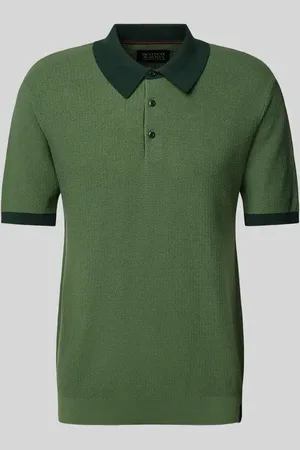 Scotch&Soda Koszulka polo o kroju regular fit z fakturowanym wzorem
