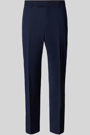 Strellson Spodnie do garnituru o kroju regular fit w kant model ‘MERCER’