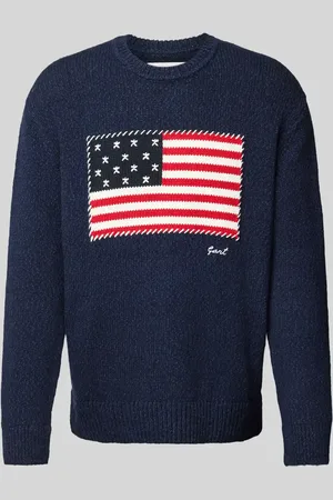GANT Sweter z dzianiny z wyhaftowanym logo