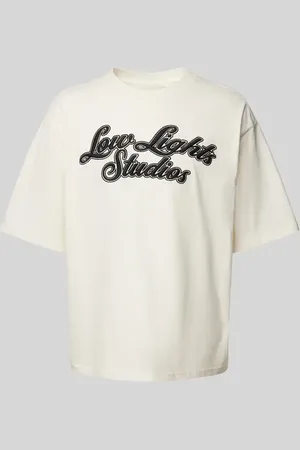 Low Lights Studios T-shirt z wyhaftowanym logo
