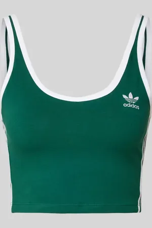 adidas Top krótki z wyhaftowanym logo
