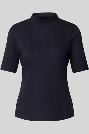 Comma, T-shirt ze stójką