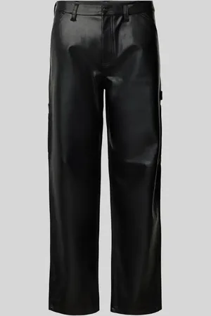 Carhartt Spodnie o kroju baggy fit z bocznymi, wpuszczanymi kieszeniami i dodatkiem wiskozy