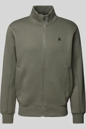 G-Star Bluza rozpinana z wyhaftowanym logo