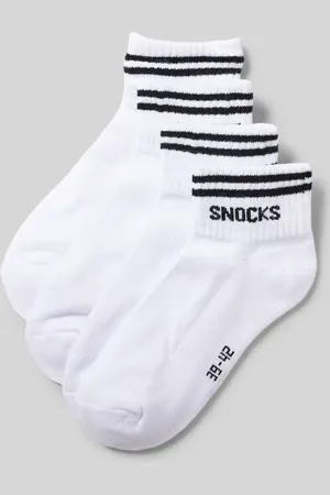 Snocks Skarpety z wyhaftowanym logo model ‘Retro’