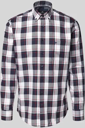Fynch-Hatton Koszula casualowa z kołnierzykiem typu button down