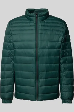 HUGO BOSS Kurtka pikowana ze stójką model ‘Oden’
