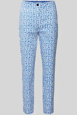 Christian Berg Spodnie materiałowe o skróconym kroju slim fit