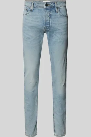JACK & JONES Jeansy o kroju slim fit z 5 kieszeniami model ‘GLENN’