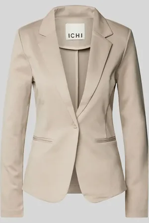 Ichi Żakiet z lamowanymi kieszeniami model ‘KATE’