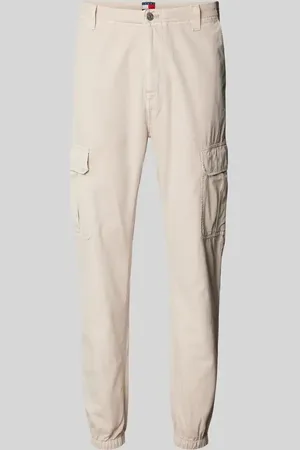 Tommy Hilfiger Spodnie cargo z detalem z logo model ‘RYAN’