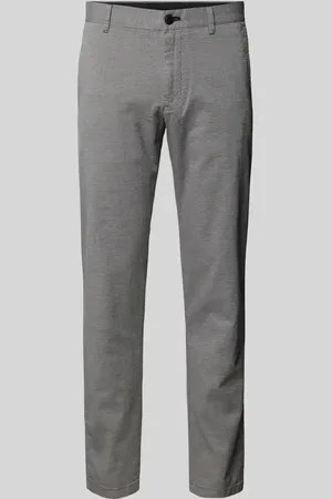 JOOP! Spodnie materiałowe o kroju modern fit ze szlufkami na pasek model ‘Matthew’