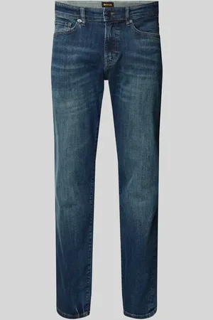 HUGO BOSS Jeansy o kroju slim fit z 5 kieszeniami model ‘MAINE’