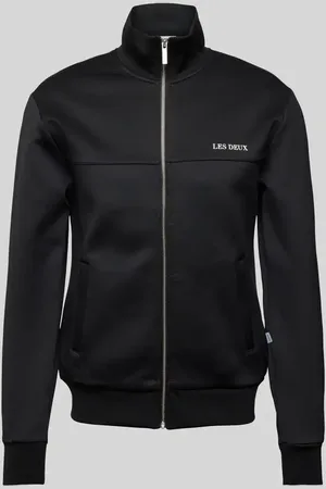 Les Deux Bluza rozpinana z nadrukiem z logo model ‘Ballier’