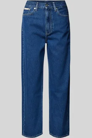 Calvin Klein Jeansy o luźnym kroju z 5 kieszeniami model ‘BARREL’
