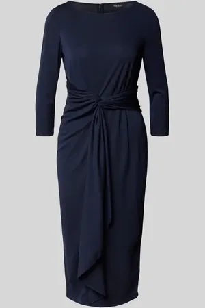 Ralph Lauren Sukienka midi z wiązanym detalem model ‘THALNEIA’