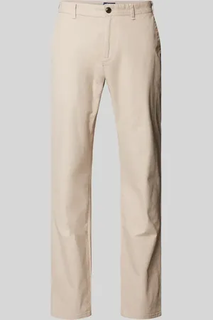 McNeal Chinosy o kroju slim fit z fakturowanym wzorem
