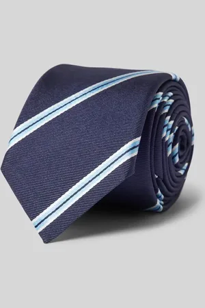 HUGO BOSS Krawat z jedwabiu z tkanym wzorem