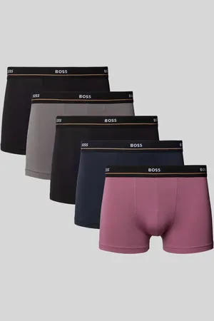 HUGO BOSS Obcisłe bokserki z elastycznym paskiem z logo w zestawie 3 szt.