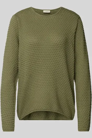 Freequent Sweter z dzianiny z prążkowanymi wykończeniami model ‘Dodo’