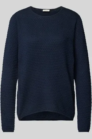 Freequent Sweter z dzianiny z prążkowanymi wykończeniami model ‘Dodo’