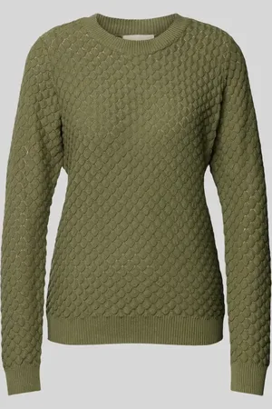 Freequent Sweter z dzianiny z prążkowanymi wykończeniami model ‘Dodo’