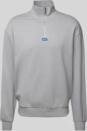 Hugo Blue Bluza z naszywką z logo model ‘Neeler’