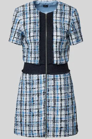 HUGO BOSS Sukienka mini z efektem bouclé model ‘Dosola’