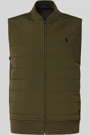 Ralph Lauren Kamizelka pikowana z wyhaftowanym logo