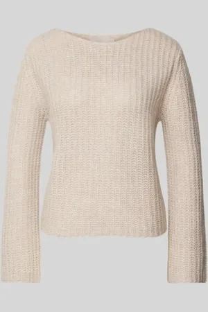 Hemisphere Sweter z dzianiny z okrągłym dekoltem