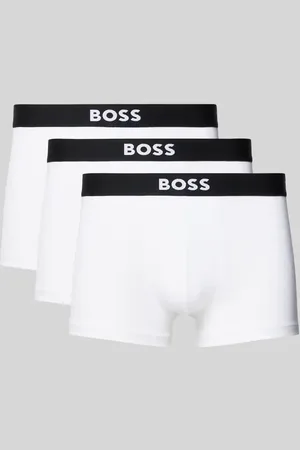 HUGO BOSS Obcisłe bokserki z elastycznym paskiem z logo w zestawie 3 szt. model ‘ONE’