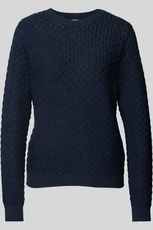 Freequent Sweter z dzianiny z prążkowanymi wykończeniami model ‘Dodo’