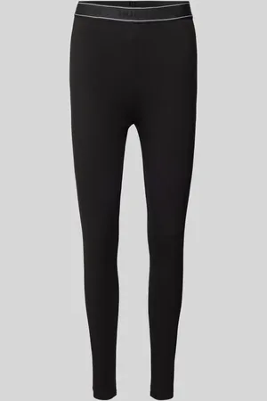 Hugo Blue Legginsy z dodatkiem streczu model ‘Getti’