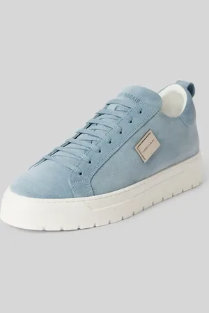 Antony Morato Sneakersy skórzane z detalem z logo